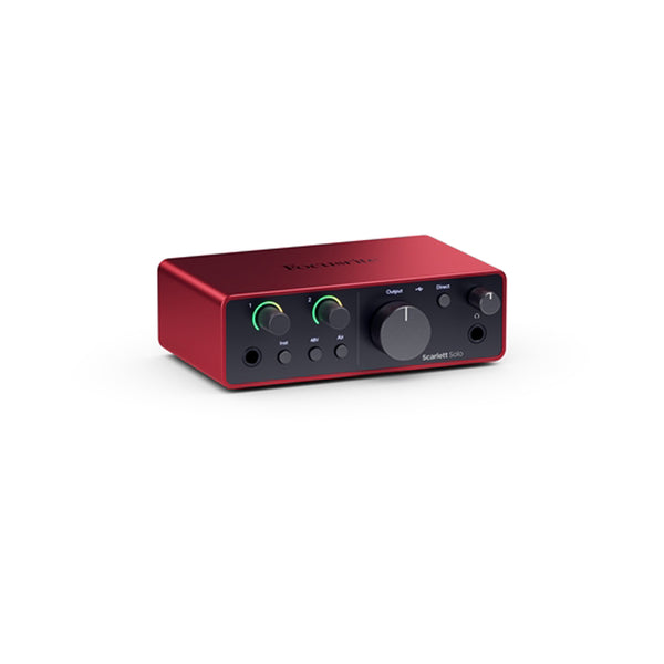 Focusrite Scarlett Solo 4gen Interfaccia audio USB professionale