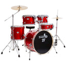 Tamburo TB T5S22BRDSK Brigt Red Sparkle Batteria Cassa 22" 5 pezzi