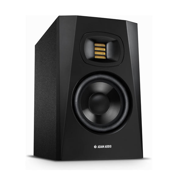 Adam Audio T5V Monitor Audio Attivo Pro biamplificato da studio, 70w RMS, Nero