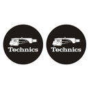 Magma TECHNICS HEADSHELL 1 Coppia Feltri giradischi Dj fondo nero Logo Technics