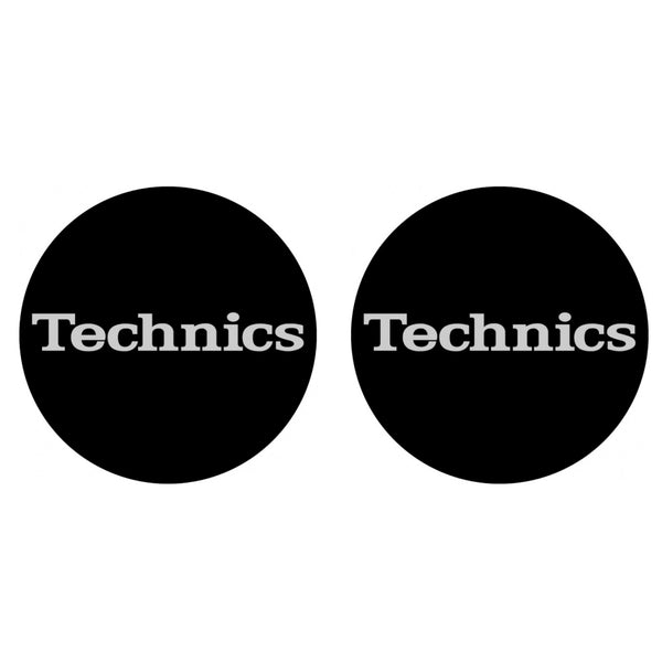 Magma TECHNICS SIMPLE 2 Coppia Feltri x giradischi Dj fondo Nero Logo Technics