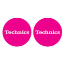 Magma TECHNICS SIMPLE 5 Coppia Feltri giradischi x Dj fondo fuxia Logo Technics