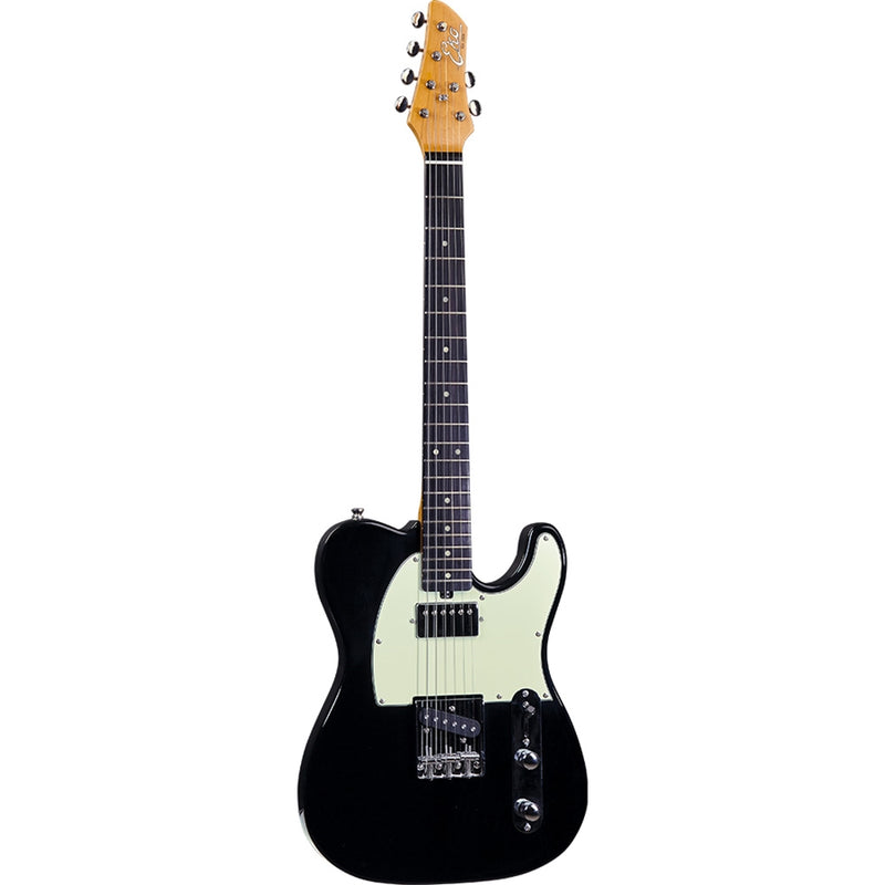 Eko TERO V-NOS BLACK Chitarra Elettrica a 22 Tasti con singol-coil S-H