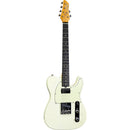 Eko TERO V-NOS OLYMPIC WHITE Chitarra Elettrica a 22 Tasti con singol-coil S-H