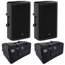 Mackie Thrash215 Coppia Cassa Attiva Diffusore 15" 1300w P. + 2 Thrash215 Bag - GlobalNet Shop