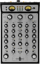 Omnitronic TRM-222 Mixer Dj rotativo 2C isolat. freq. 3 bande filt. VCF FX Loop