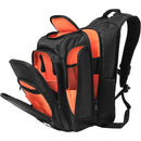 UDG U9101BL/OR Ultimate DIGI Backpack Zaino x laptop e varie Nero Interno Aranc.
