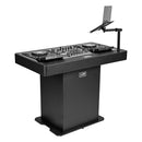 UDG U91106BL DJ PODIUM WORKSTATION struttura pieghevole a T, Nero finitura opaca - GlobalNet Shop