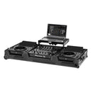 UDG U91111BL Ultimate Flight Case Set x 2 CDJ-3000X/DJM-A9 Black Plus e ruote