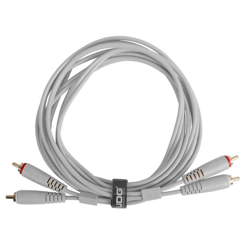 UDG U97001WH Ultimate Audio Cable Cavo connett. 2x RCA M a 2x RCA M 1,5mt Bianco