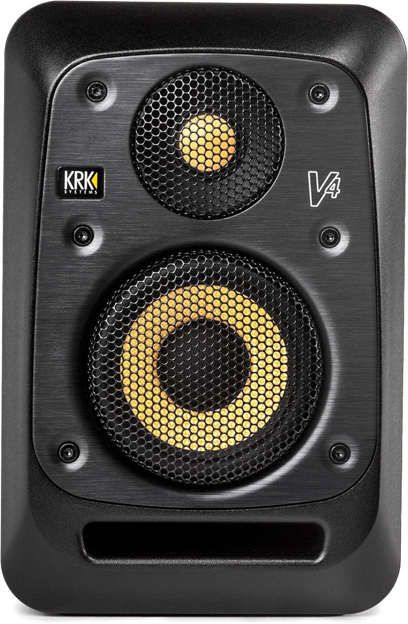KRK Systems V4 S4 BLACK Monitor Audio Pro Studio 4" 2vie 85w picco, Nero