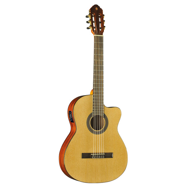 Eko VIBRA 150 CW EQ Natural Chitarra Classica elettrificata spalla mancante 4/4