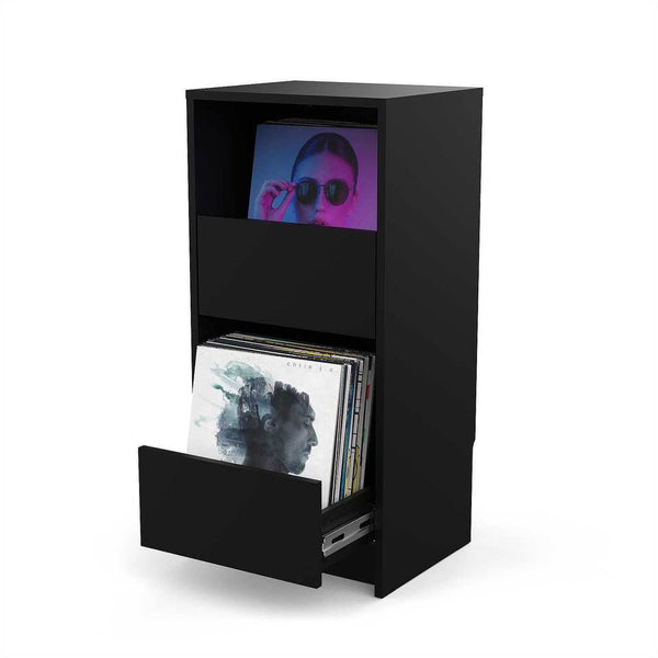 Glorious VINYL VAULT BLACK La soluzione modulare x archiviare dischi vinile Nero