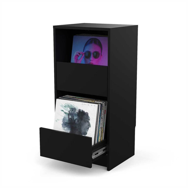 Glorious VINYL VAULT BLACK La soluzione modulare x archiviare dischi vinile Nero