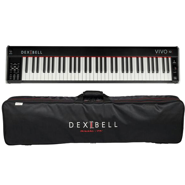 Dexibell VIVOS2 Stage Piano 68T alim. anche Batteria + DX BAGS1 Borsa trasporto
