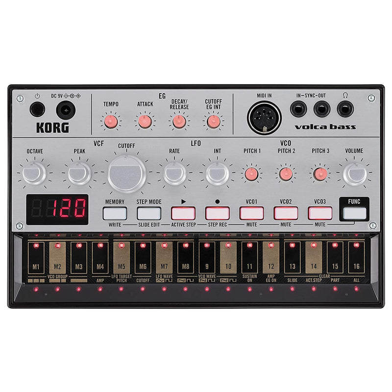 Korg VOLCA BASS Sequencer analogico per la generazione di suoni di basso