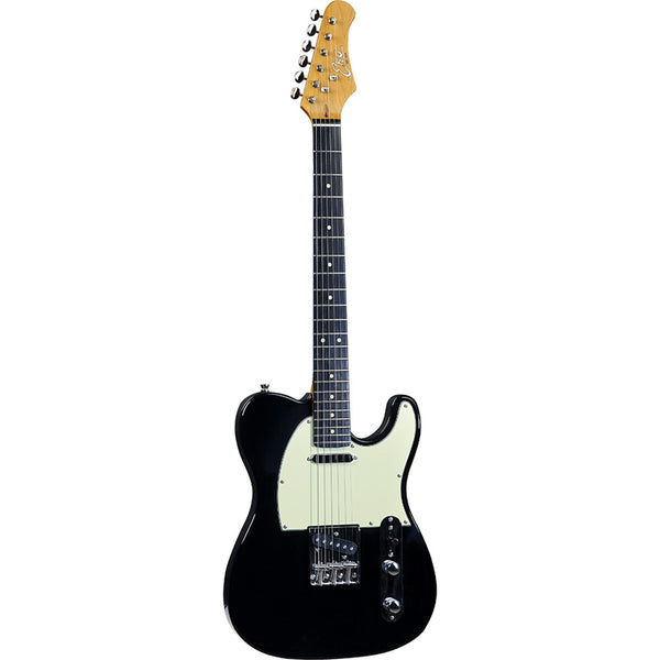 Eko VT-380 V-NOS BLACK Chitarra Elettrica 22 Tasti con due pickup single-coil
