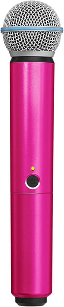 Shure WA713-PNK PINK Cover per Microfono Palmare BLX2: PG58 SM58, BETA58A, Rosa