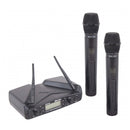 Proel EIKON WM700DMA DUAL coppia microfoni wireless palmare x karaoke canto live