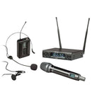 EIKON WM900DKIT DUAL UHF B:606-614MHz Mic Pro Wir. palm.+archetto x canto pres.