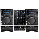 Pioneer Dj XDJ-700 Coppia Compact DJ Multiplayer + DJM-450 Mixer Dj 2 Canali