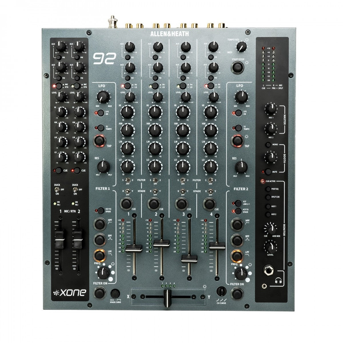Allen & Heath Xone:92 MKII Mixer Analogico Pro 4C Phono/Line+ 2C Mic/L