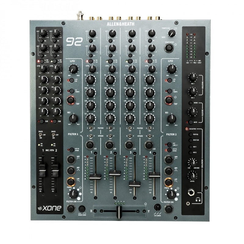 Allen & Heath Xone:92 MKII Mixer Analogico Pro 4C Phono/Line+ 2C Mic/Line x Dj