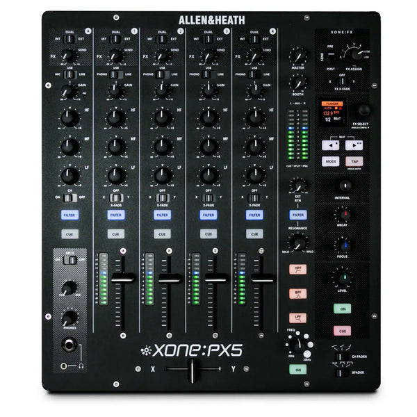 Allen & Heath Xone:PX5 Mixer Analogico Professionale 5 canali per performance Dj
