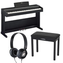 Yamaha YDP-105B Arius Pianoforte Dig. 88T Pes.Nero+B-1B Panchetta+HPH-50B Cuffia