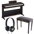 Yamaha YDP-105R Arius Pianoforte Dig. 88T Pes.Palissandro+B-1R Panchetta+HPH-50B Cuffia
