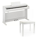 Yamaha YDP-165WH Arius Pianoforte Digit 88 Tasti Pesati + B-1WH Panchetta Bianco