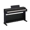 Yamaha YDP-166B Arius Pianoforte Pro Tastiera Dig. 88 Tasti Pesati GT-ES, Nero