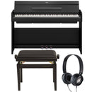 Yamaha YDP-S36B Nero Satinato Piano 88T Pesat. + Proel PB90SSBBK +Yamaha HPH-50B