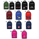 Global Net BZLM2201 Zaino FREAK della Legea e logo Global Net Multicolor/Model