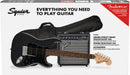 Fender Affinity Stratocaster Charcoal Frost Metal Pack Chitarr.Elett.+Amp15w+acc - GlobalNet Shop