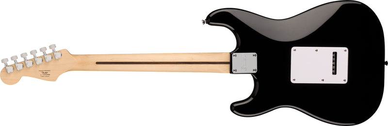 Fender Squier Sonic Stratocaster White Pickguard, Black Chitarra Elettrica a 21T