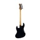 Eko JB-300 BLACK Basso Elettrico a 4 corde a 21 Tasti e con 2 pickup JB, Nero - GlobalNet Shop