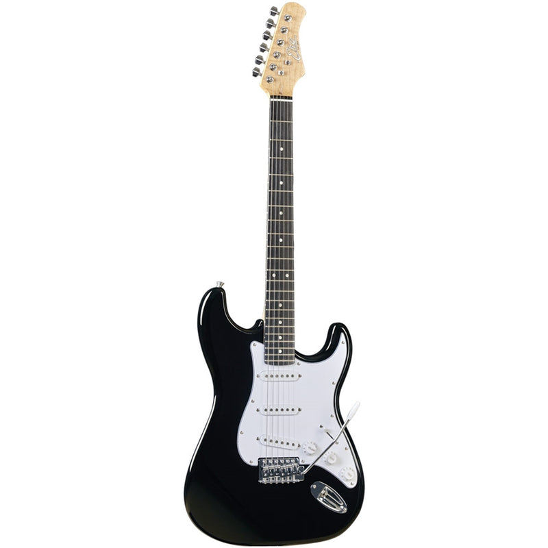 Eko EG-11 Pack Black Kit Chitarra Elettrica Borsa Accord. Muta Amp15W Tracol.