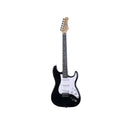 Eko ST-100 PACK BK BLACK Chitarra Elettrica Nera 22T+ Amp 3W con BT + Accessori