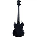 Eko DV-300 MATT BLACK Chitarra Elettrica a 22 Tasti con due pickup Humbucker
