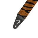 Fender Wild Animal Print Strap, Tiger, 2" Tracolla x chitarra in pelliccia sint. - GlobalNet Shop