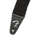 Fender SuperSoft Strap, Black, 2" Tracolla supersoft x chitarra 2" Tess.Poliest.