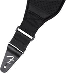 Fender Swell Neoprene Strap Black 3.5" Tracolla x chitarra imbottitura neoprene