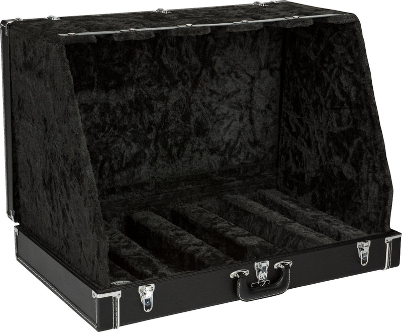 Fender Classic Series Case Stand 5 Guitar Black Custodia valigia trasp. Chitarre