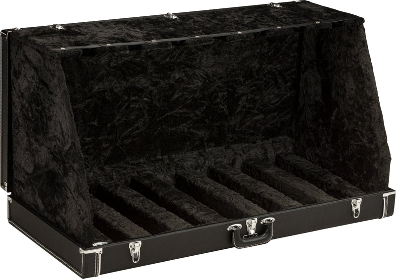 Fender Classic Series Case Stand 7 Guitar Black Custodia valigia trasp. Chitarre