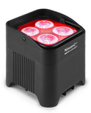 Beamz BBP54 Uplight Par 4x12W Led RGBAW-UV con batteria integrata e telecomando