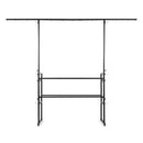 Vonyx DB7 Pro Disco Stand All-in One Supporto barra T alt. regol.x EFX luce Nero - GlobalNet Shop