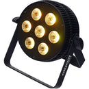Algam Lighting SLIMPAR-710-QUAD a LED 7x10W RGBW controllo DMX o telecomando IR