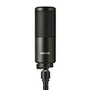 Shure SM4-K Microfono a condensatore cardioide cablato per Home Recording, Nero