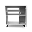 Glorious MODULAR SIDE RACK WHT Mobile Stazione lavoro per studio modulare Bianco